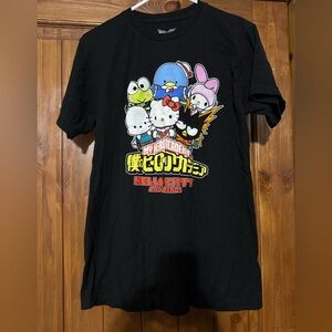 HELLO KITTY AND FRIENDS TEE SHIRT Size Medium